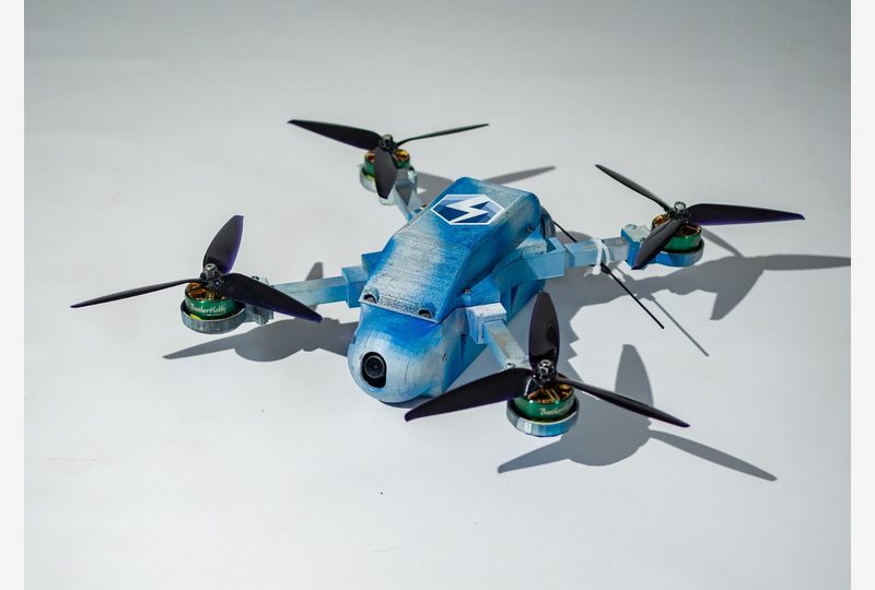 FPV-платформы 15″: Версия с курсовой камерой